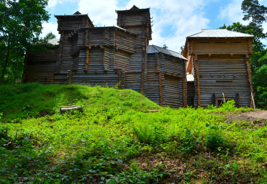 Tērvete Wooden Castle, Latvia